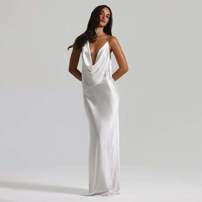 Robe Longue Femme Élégante – Style Soirée Chic