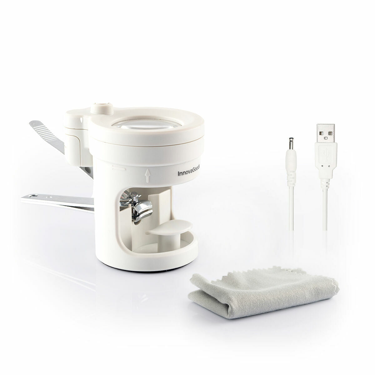 ✨ Coupe-ongles avec loupe intégrée – Précision et confort