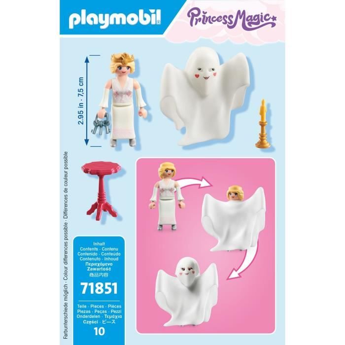 PLAYMOBIL 71851 Princesse et déguisement fantôme phospho