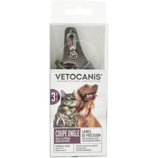 Coupe-ongle - VETOCANIS - BIO000441 - 2 Tailles - Chien/Chat