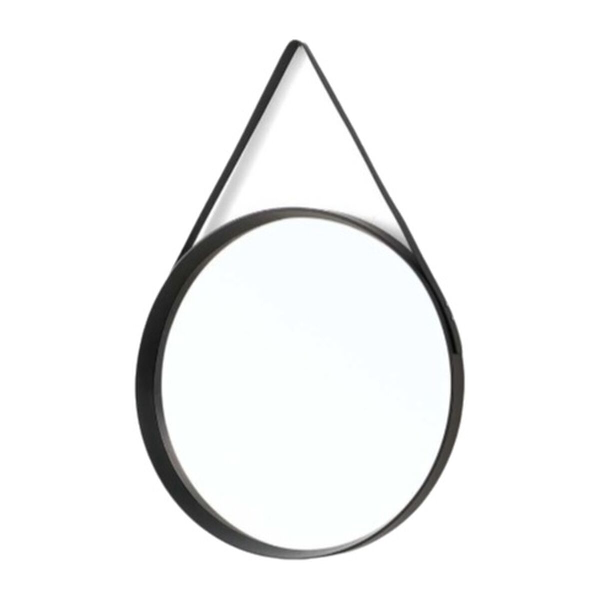 Miroir mural Gift Decor Noir 51 x 4,5 x 76 cm (6 Unités)