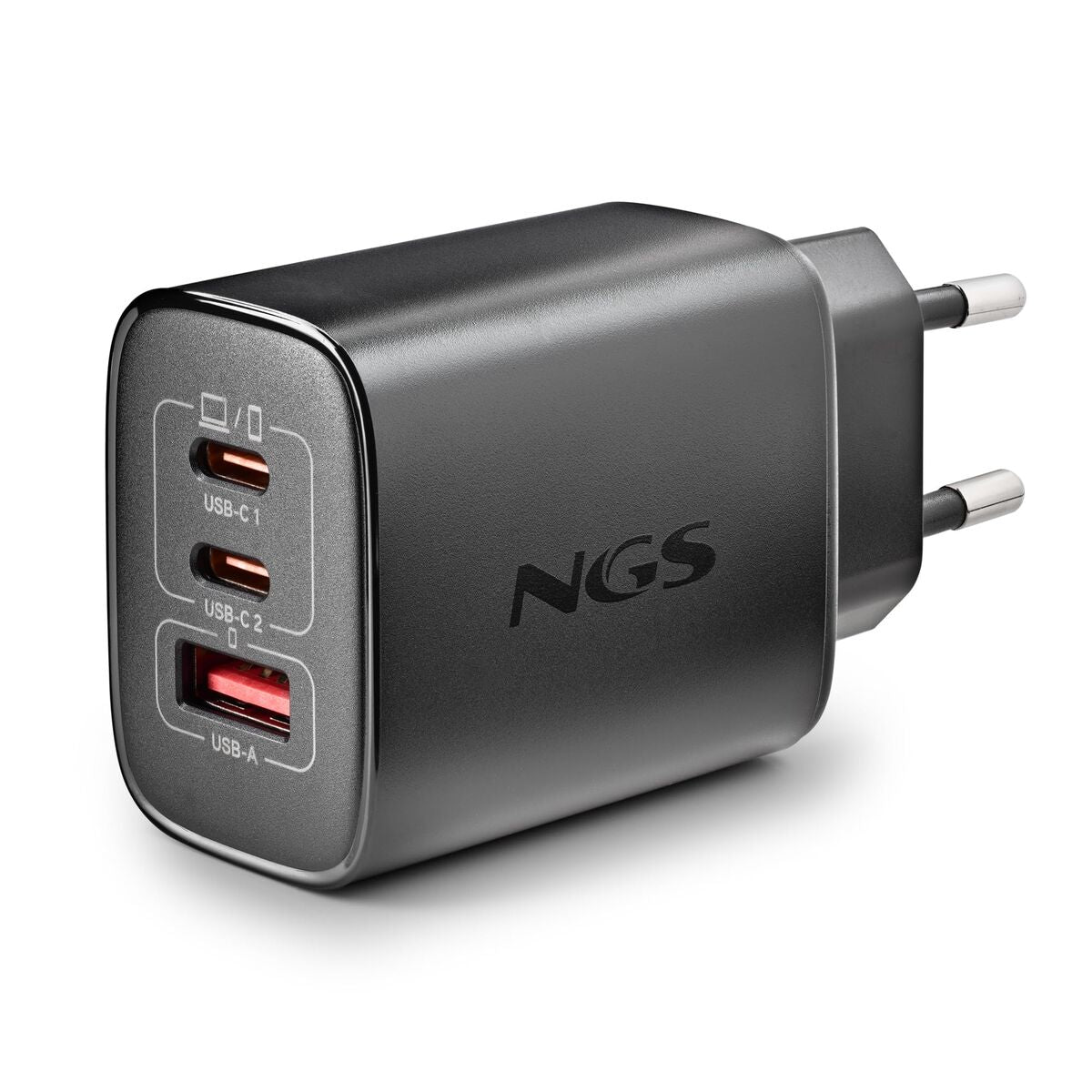 Chargeur d'ordinateur portable NGS ERA65WBLACK 65 W Noir