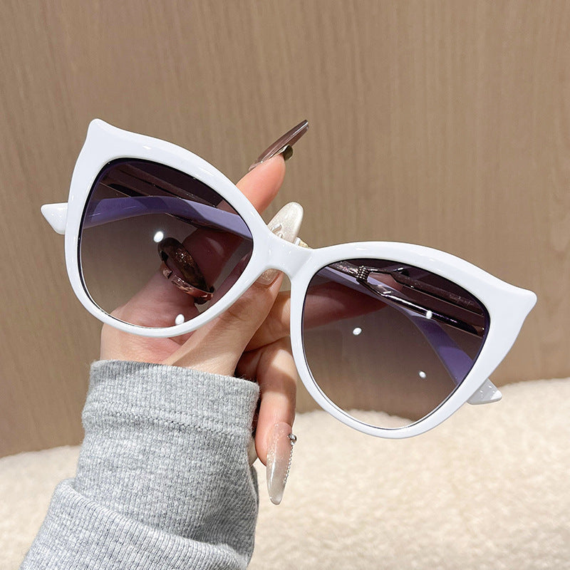 Lunettes de soleil oversize élégantes femme