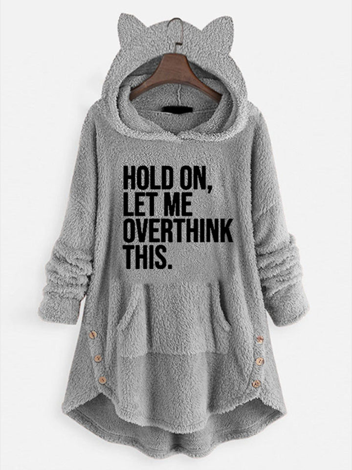 Sweat Femme Polaire à Capuche – Doux, Chaud & Coupe Ample