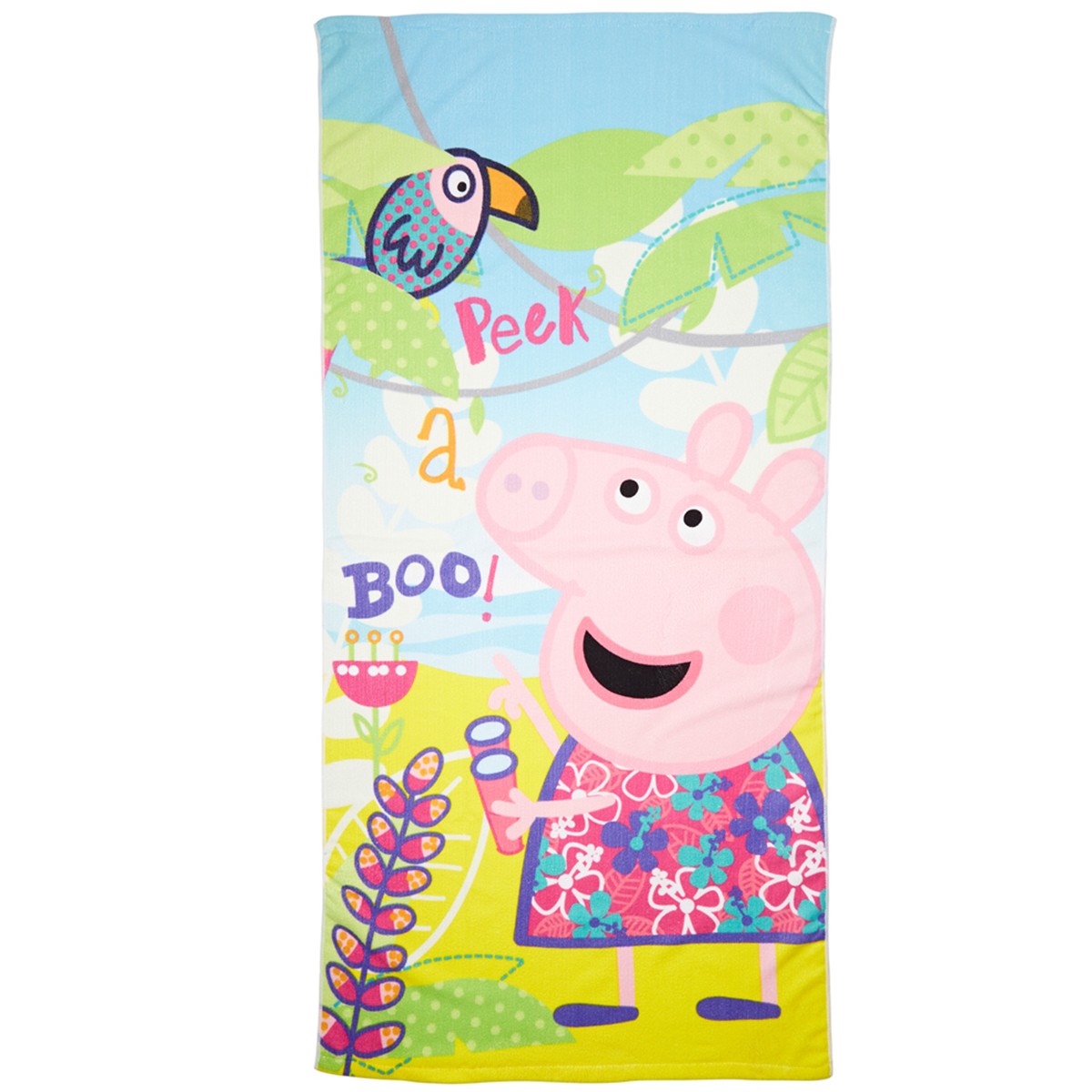 Serviette Peppa pig pour enfant douce, colorés et amusante !