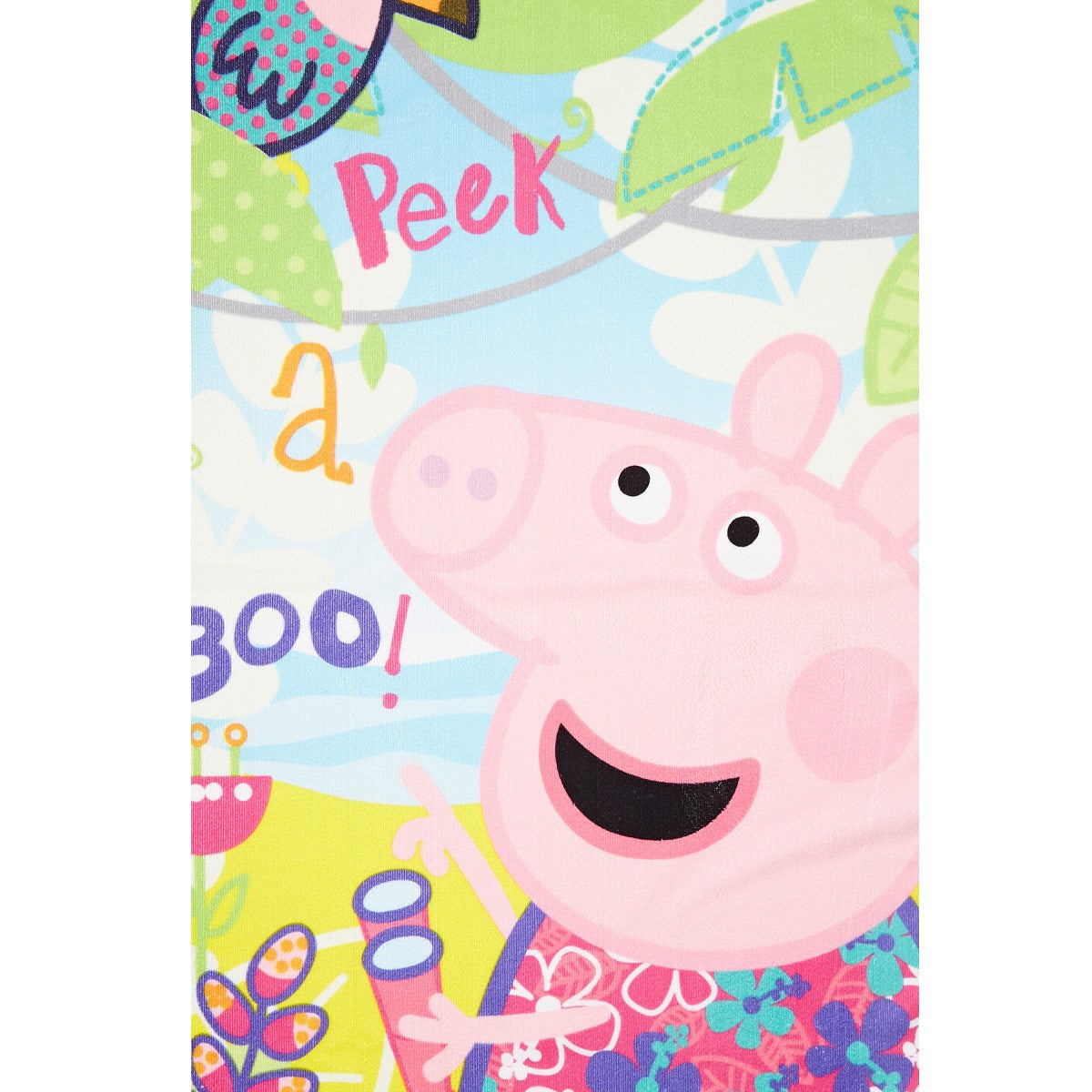 Serviette Peppa pig pour enfant douce, colorés et amusante !