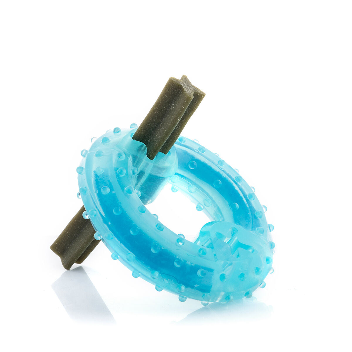 🐶 Jouet à mordre 2 en 1 – Amusement et soin dentaire