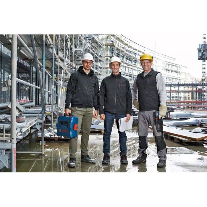 Veste chauffante GHH 12+18V XA + GAA 12V-21 + GBA 12V 2,0Ah + GAL 12V-20 Taille M BOSCH