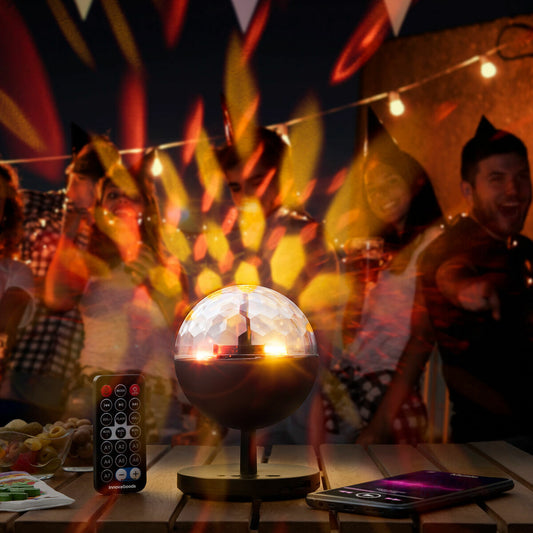 Projecteur LED Rechargeable – Ambiance Lumineuse & Fête Instantanée 🎉