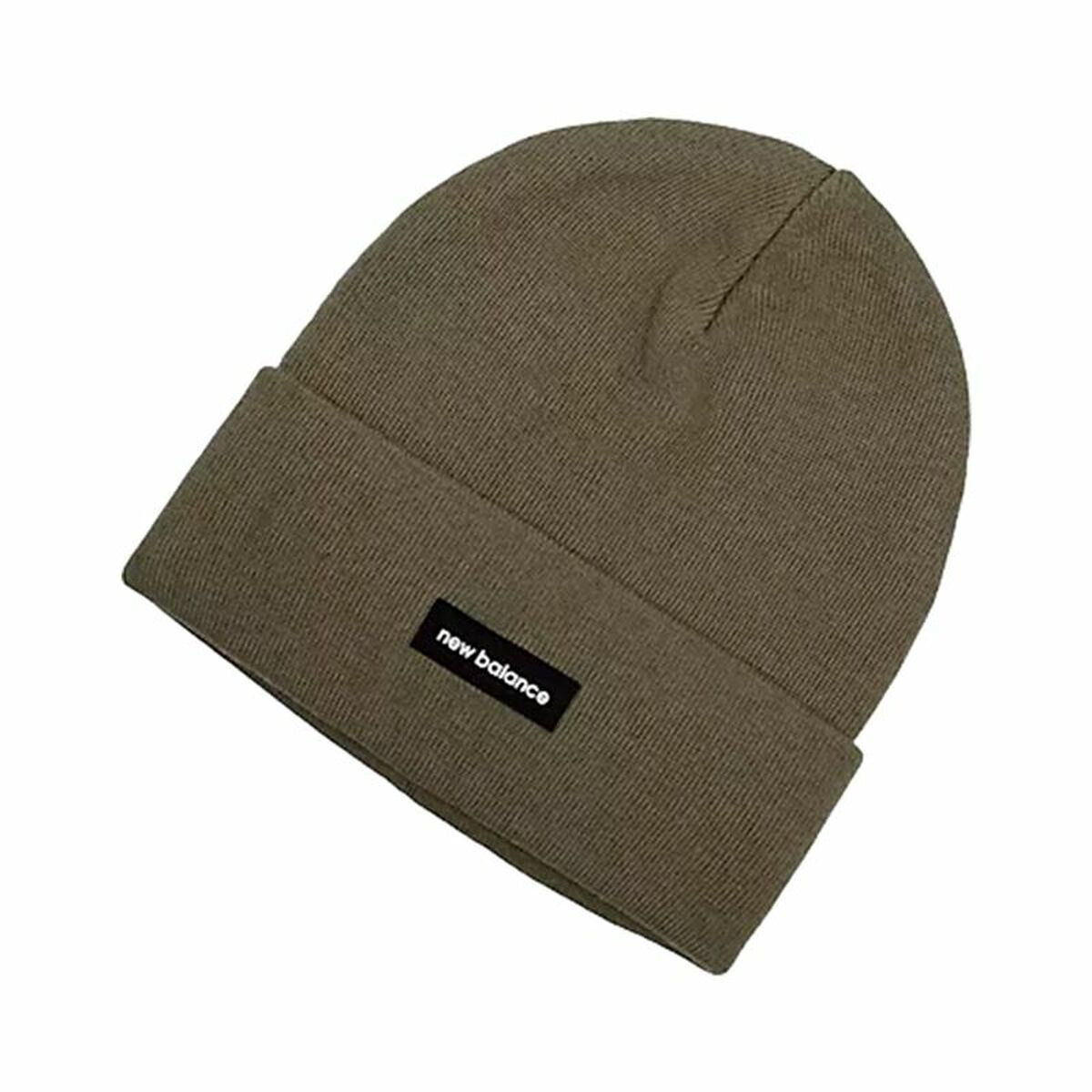 🧢 Bonnet New Balance – Couleur Kaki, Style Urbain et Confortable