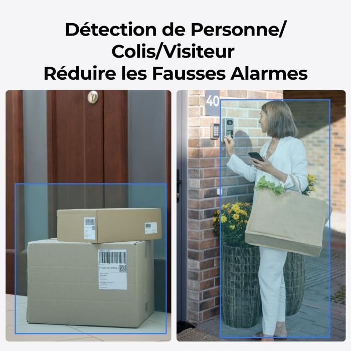 Caméra intérieure - REOLINK - E340 - Blanc