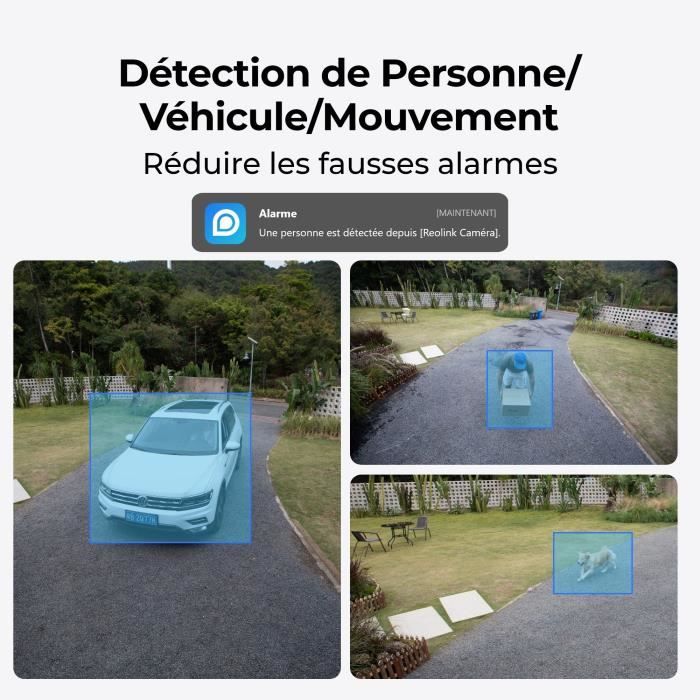 Caméra extérieure - REOLINK - W330 - Blanc