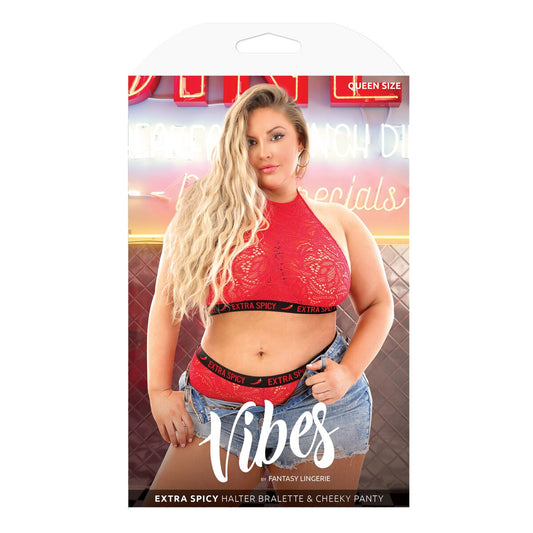 Ensemble de Lingerie Fantasy Lingerie Rouge (Queen size) (Queen)