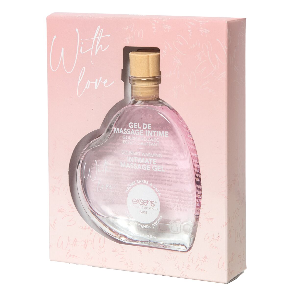 Huile de massage érotique Exsens Coton de sucre 50 ml