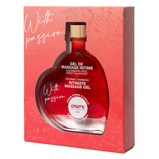 Huile de massage érotique Exsens Pomme verte 50 ml
