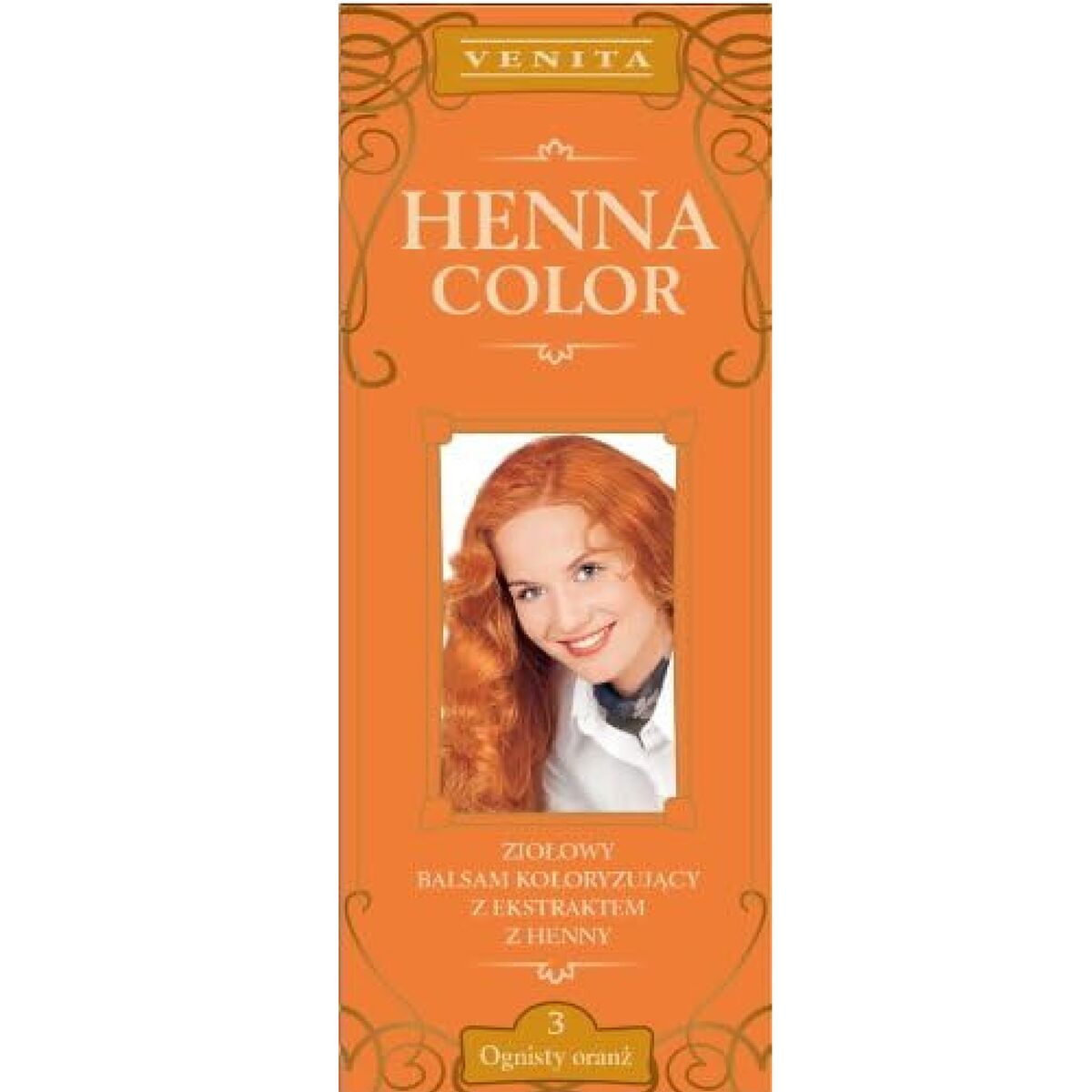 Coloration Semi-permanente Venita Henna Color Nº 5 Paprika 75 ml