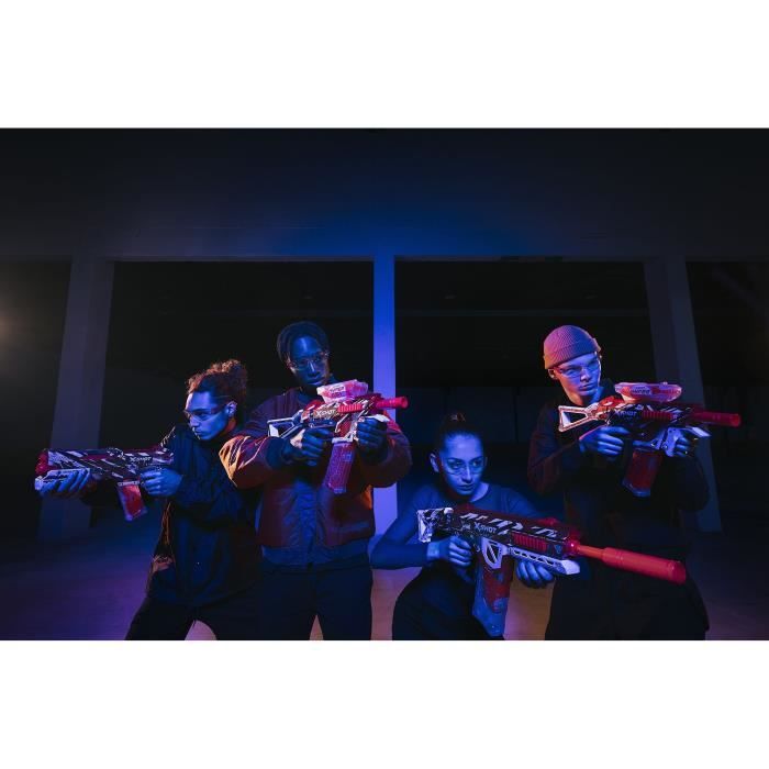 Blaster Hyper Gel - ZURU - X-SHOT Medium Trace Fire - Automatique et semi-automatique - 2500 pastilles - Portée 51 m/sec