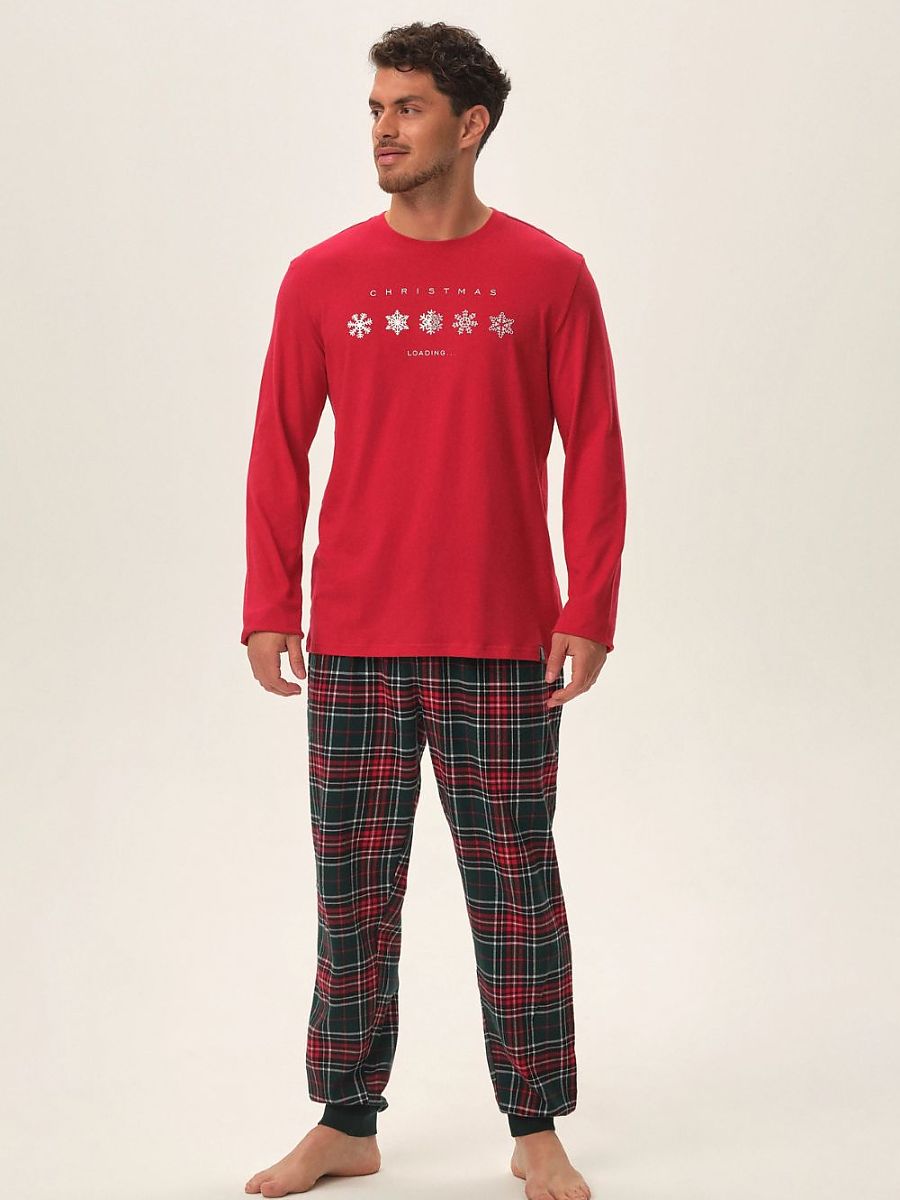 🎅 Pyjama Homme Noël Henderson – Modèle 203662