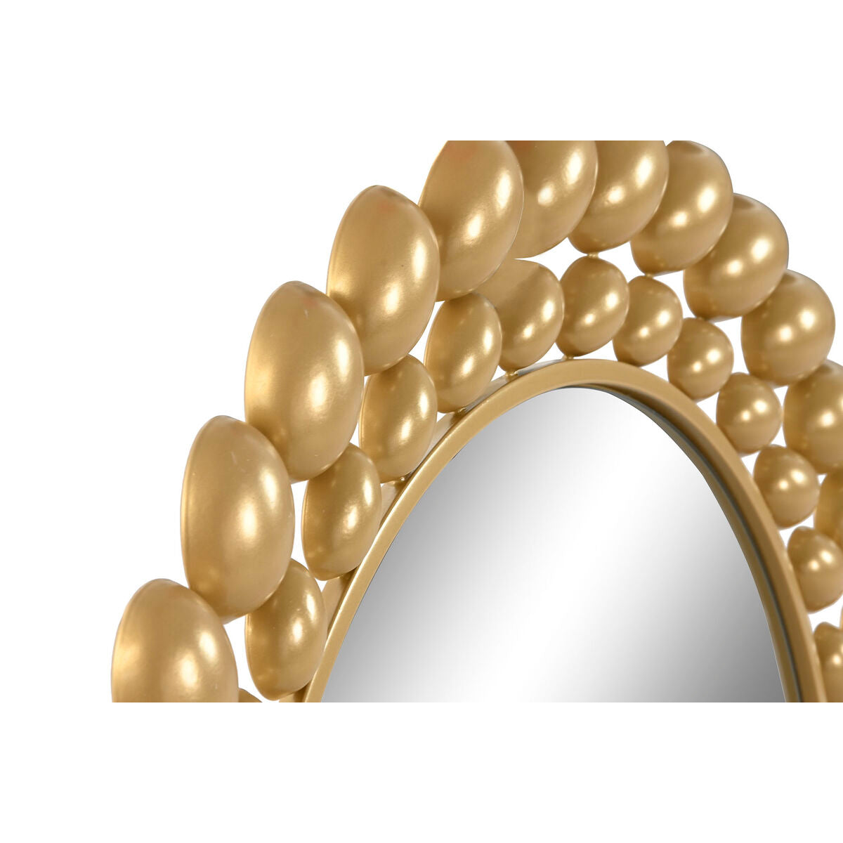 Miroir mural Home ESPRIT Doré 70 x 3 x 70 cm