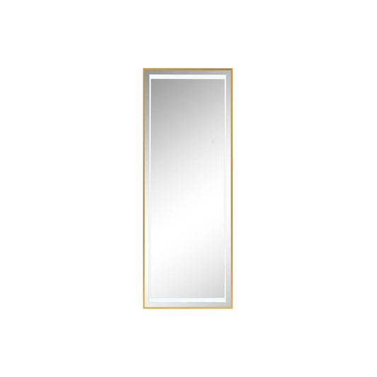 Miroir sur Pied Home ESPRIT Doré Aluminium 50 x 0,5 x 150 cm