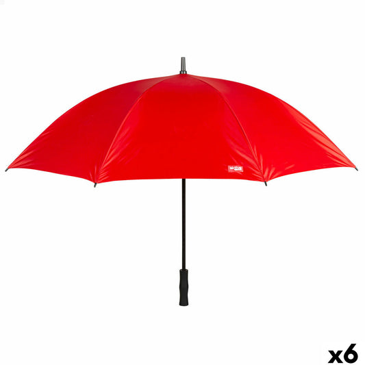 Parapluie Aktive Rouge Ø 150 cm 150 x 96 x 150 cm (6 Unités)