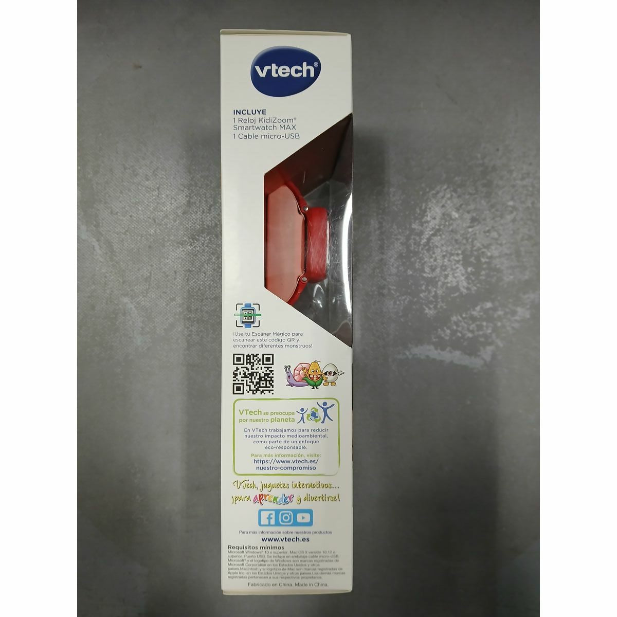 Smartwatch pour enfants Vtech 80-531627-022 Rouge