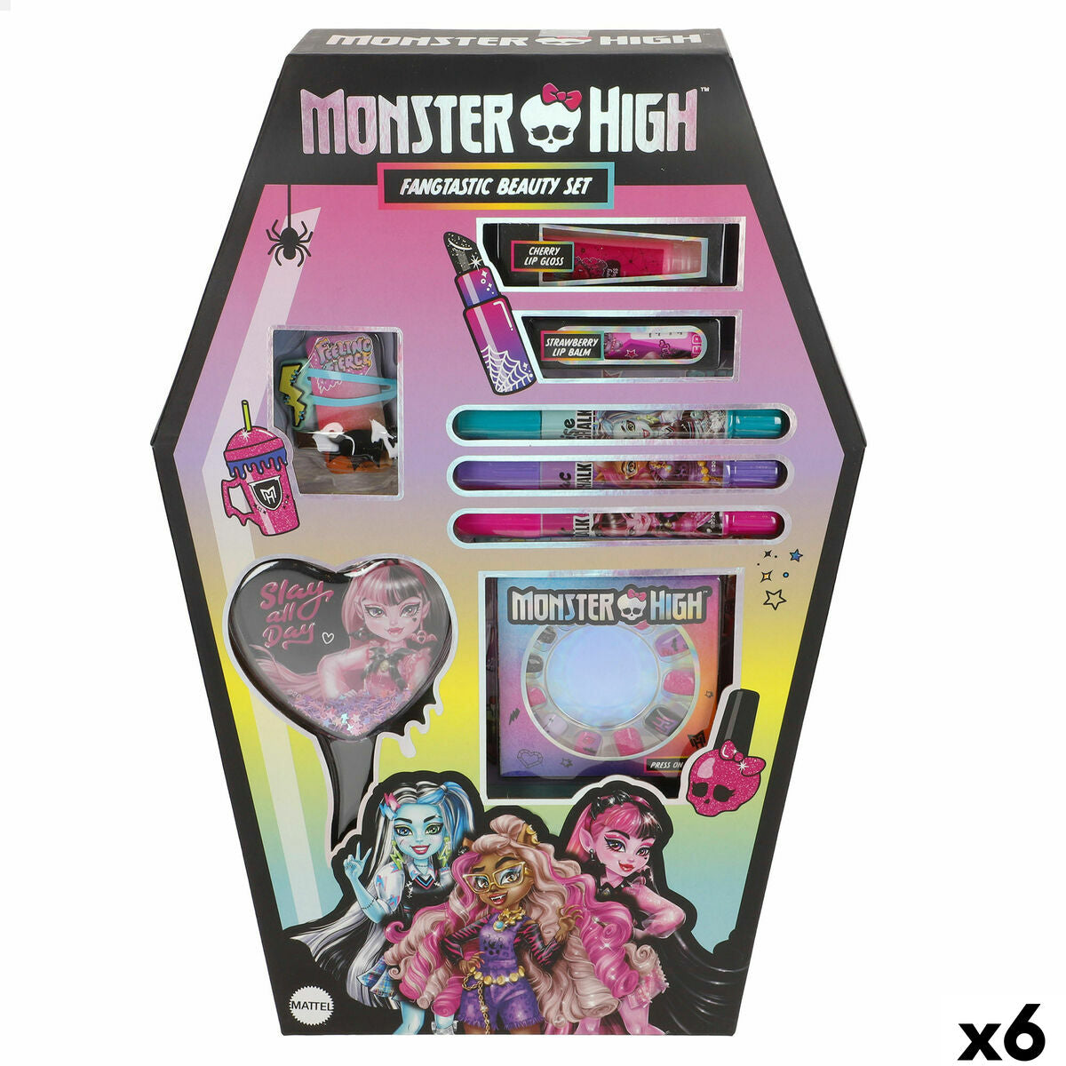 Ensemble de Beauté Monster High (6 Unités)