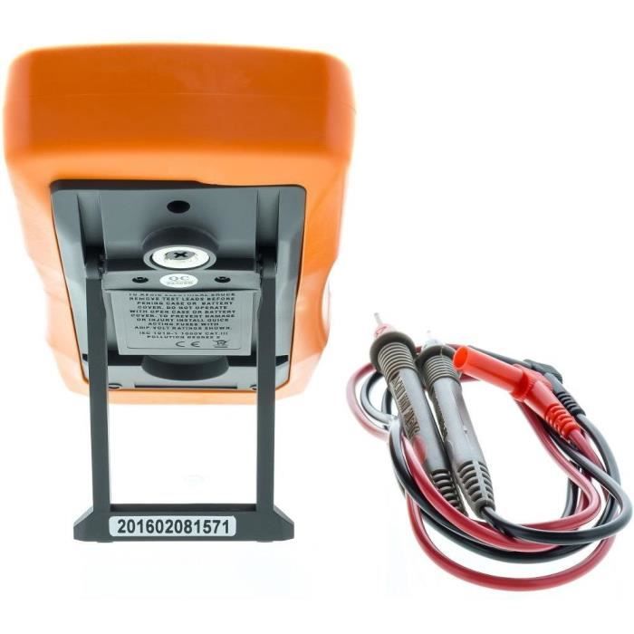 Multimetre numérique - RETLUX - RDM 8001