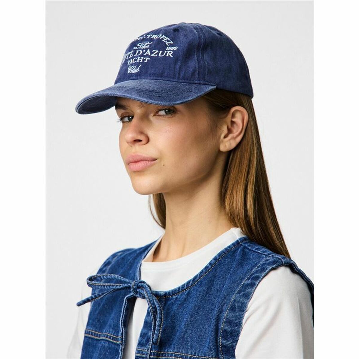 Casquette de Sport Pieces 17156273-15-3932 TCX Bleu Taille unique