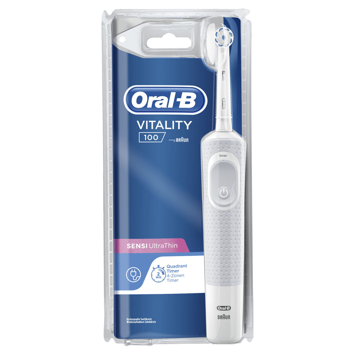 Brosse à dents électrique Oral-B VITALITY 100 SENTIVE ULTRA THIN