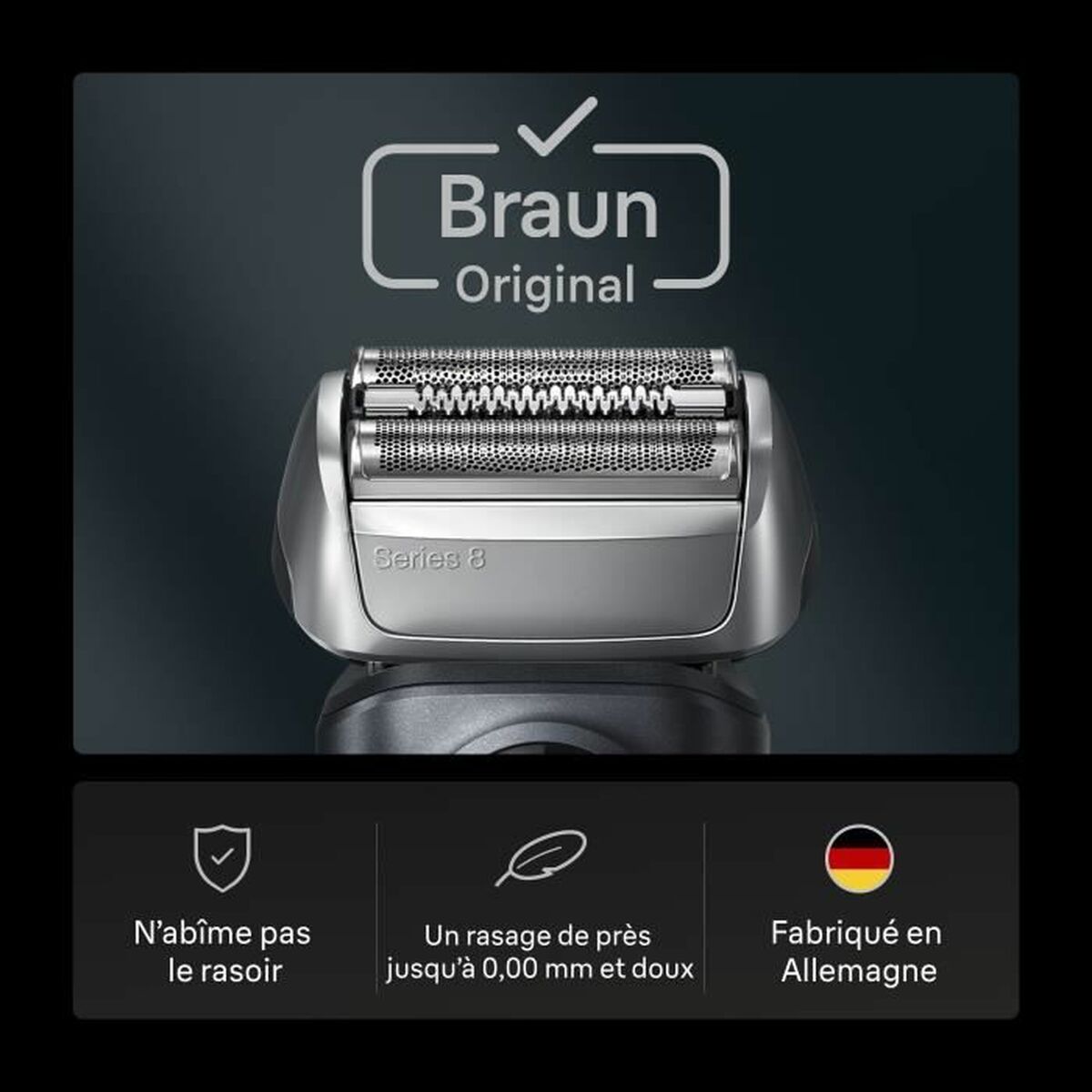 Tête de rechange Braun Series 8