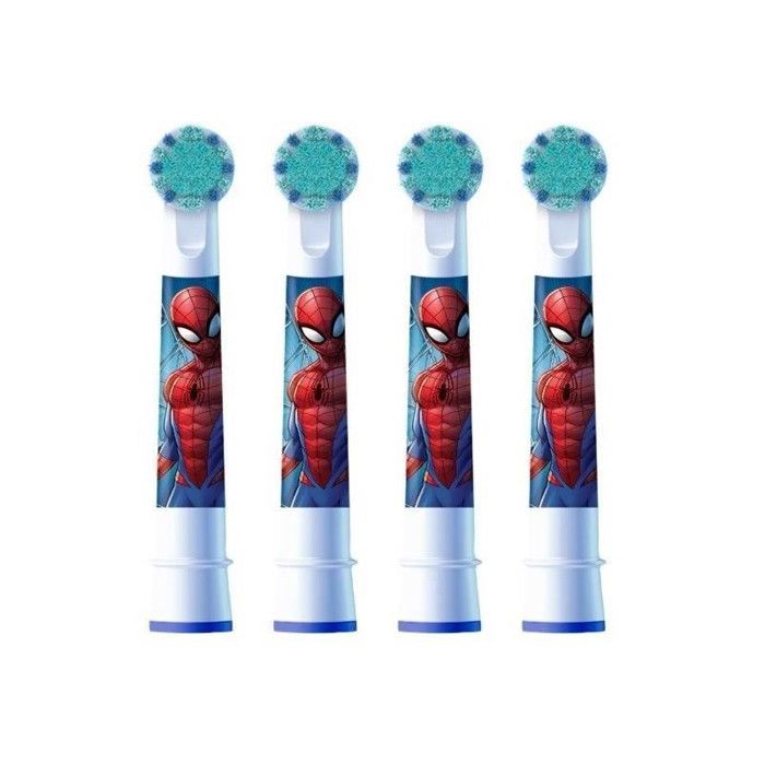 ORAL B Pro Kids Lot De 4 Brossettes Pour Brosses A Dents Electriques Spiderman
