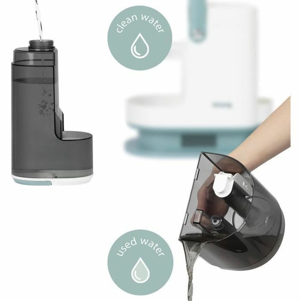 Aspirateur Hkoenig Blanc