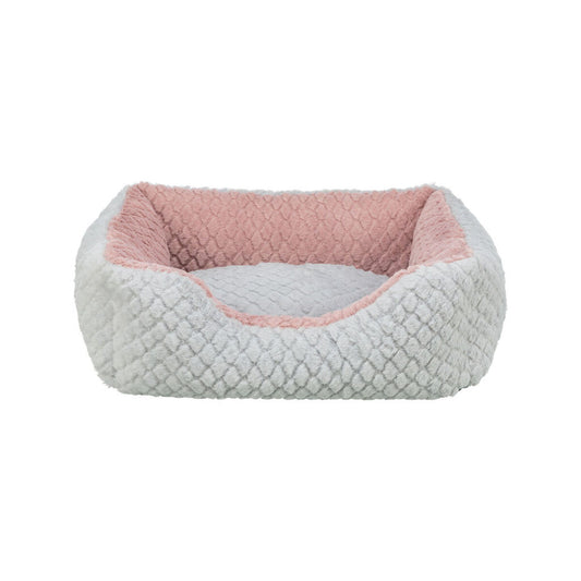 Lit pour chien Trixie Kaline Mio Gris Rose foncé 65 x 50 cm