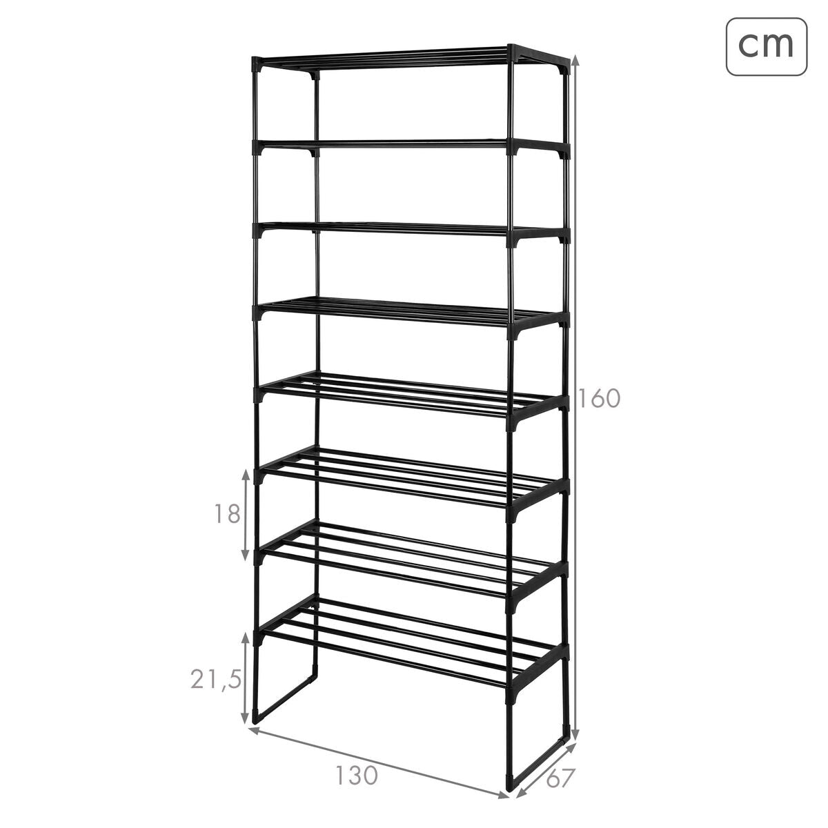 Porte-manteau Max Home Métal (2 Unités)