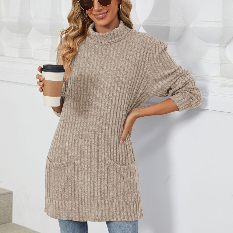 Pull Femme Long Casual Confort