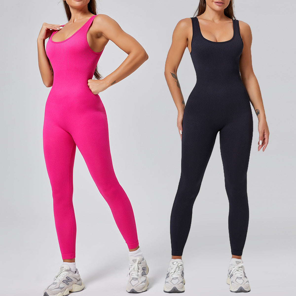 Combinaison Femme Sport Sculptante Sans Manches