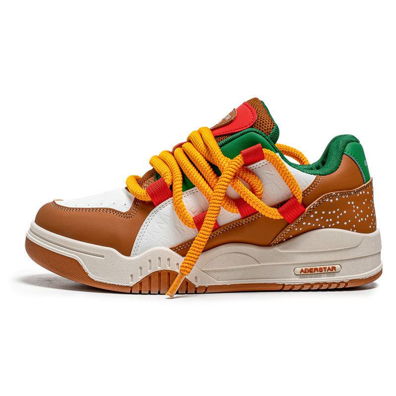 Baskets Homme Rétro Colorées – Style Urbain & Confort