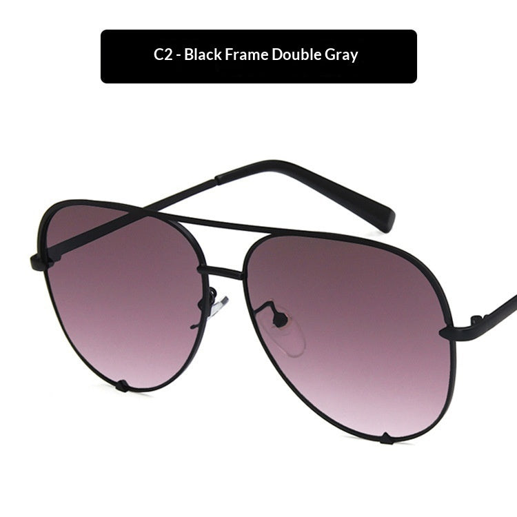 Lunettes de soleil aviateur femme – Style tendance & verres dégradés