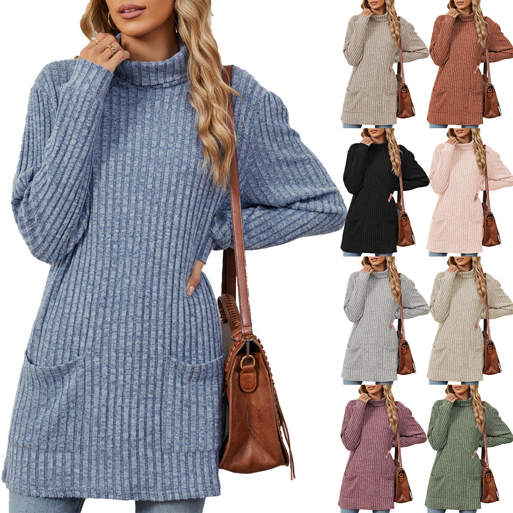 Pull Femme Long Casual Confort