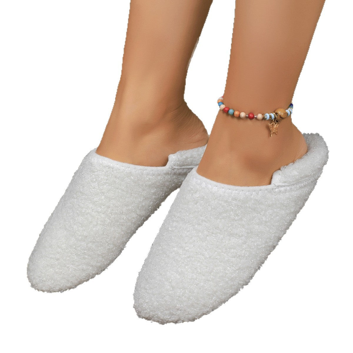 Chaussons Fourrés Ultra Chauds – Confort Intérieur & Extérieur