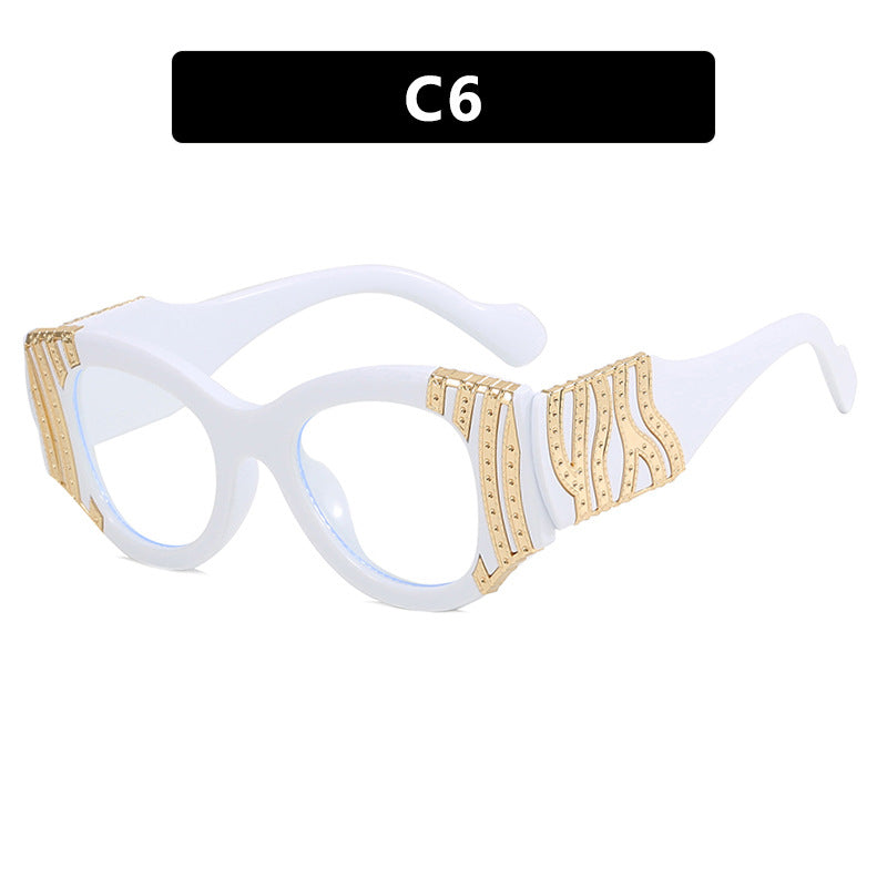 Lunettes de soleil ovales tendance femme – Style minimaliste & chic