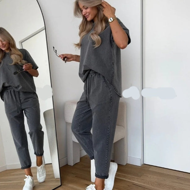 Ensemble Femme 2 Pièces Casual 7/8 Confort