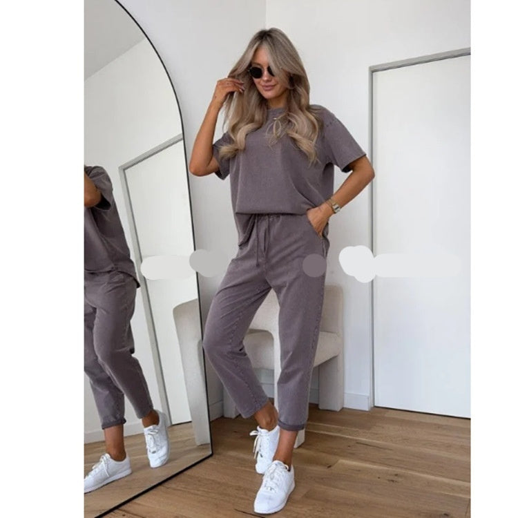 Ensemble Femme 2 Pièces Casual 7/8 Confort