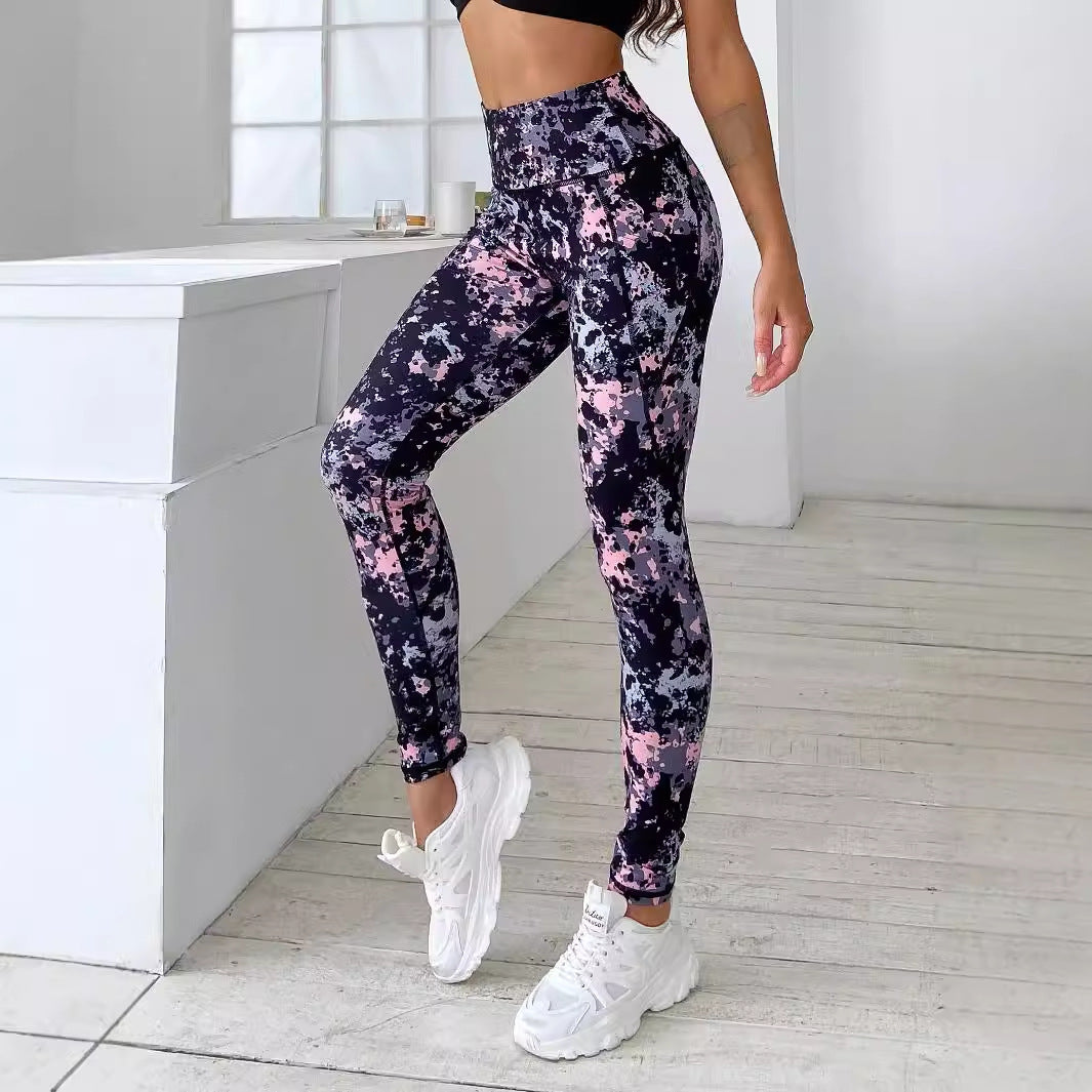 Legging Femme Imprimé Taille Haute – Confort Stretch & Style Tendance