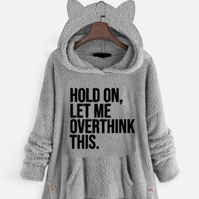 Sweat Femme Polaire à Capuche – Doux, Chaud & Coupe Ample