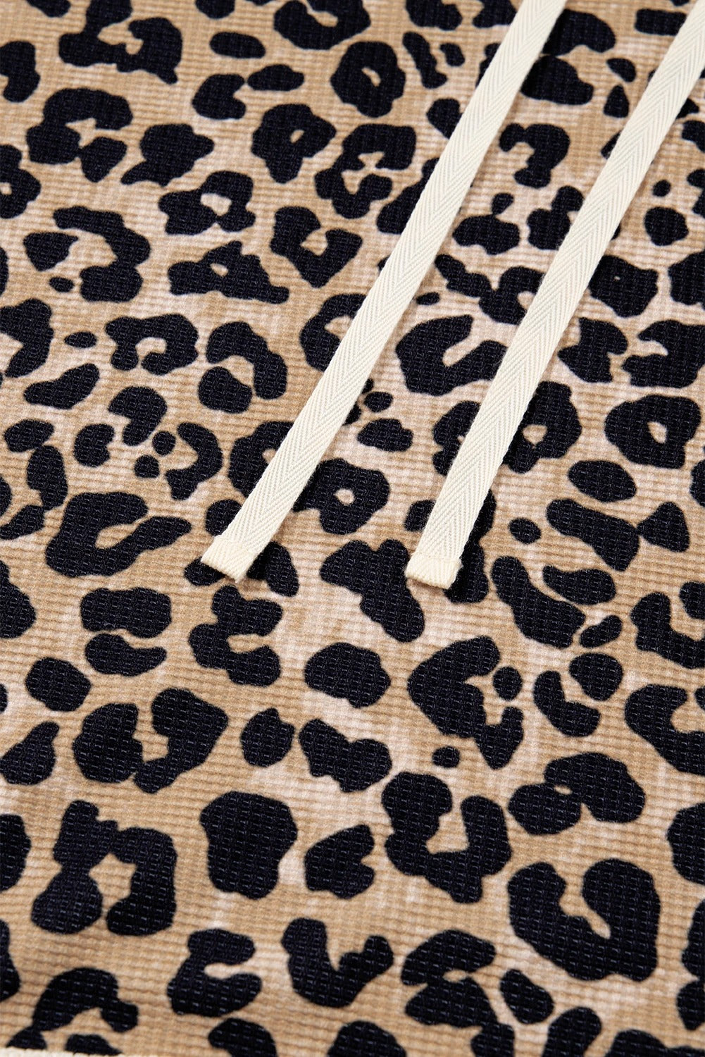 Sweat Femme Léopard à Capuche – Coupe Ample Rétro & Tendance