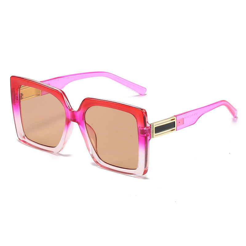 Lunettes de soleil carrées femme – Monture épaisse et style moderne