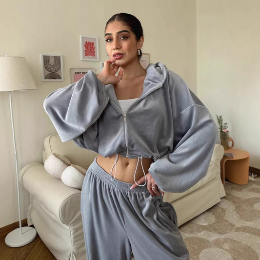 Ensemble Femme Sweat & Pantalon Long Confort Chic