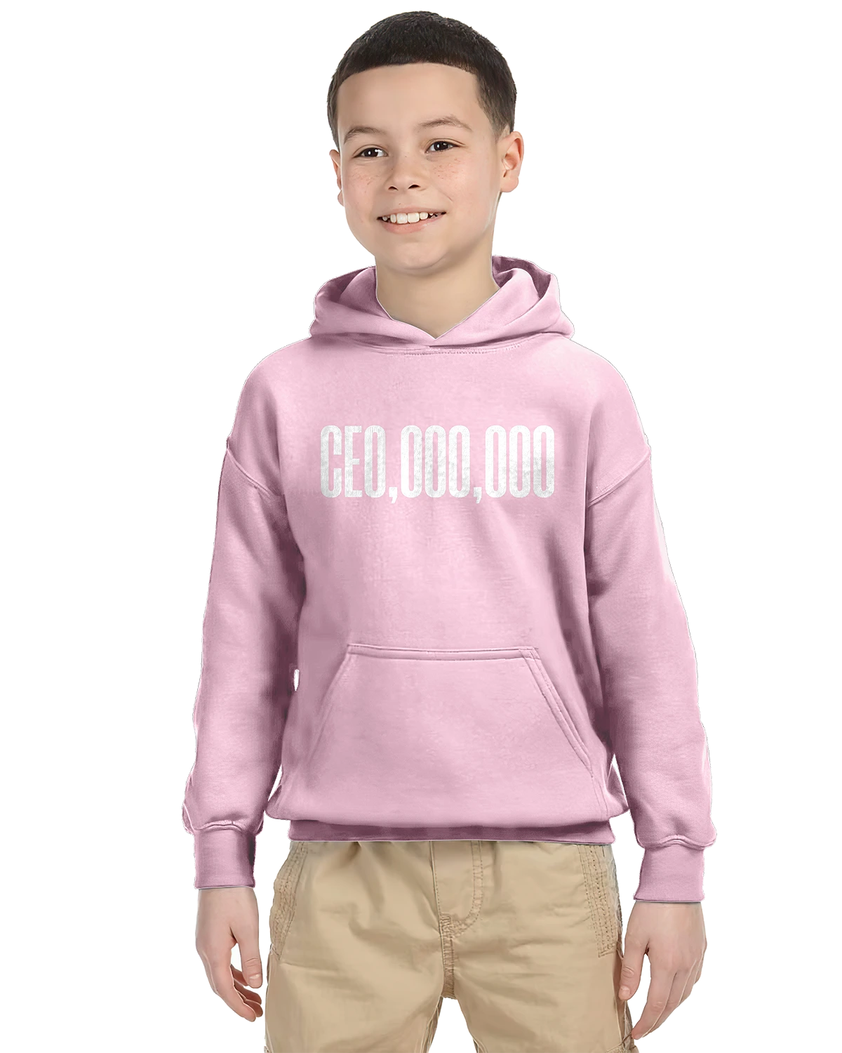 Sweat à capuche enfant “CEO,000,000” – Style urbain et tendance